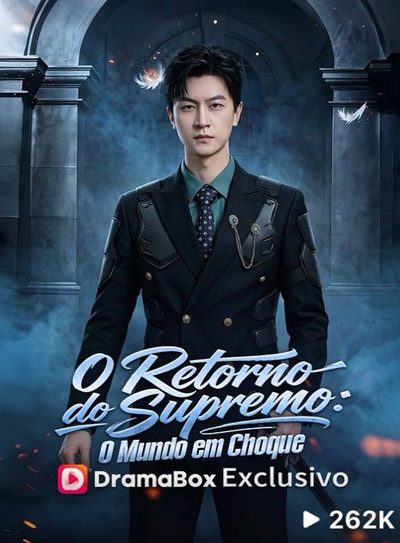 Capa da minisserie O Retorno do Supremo: o Mundo em Choque