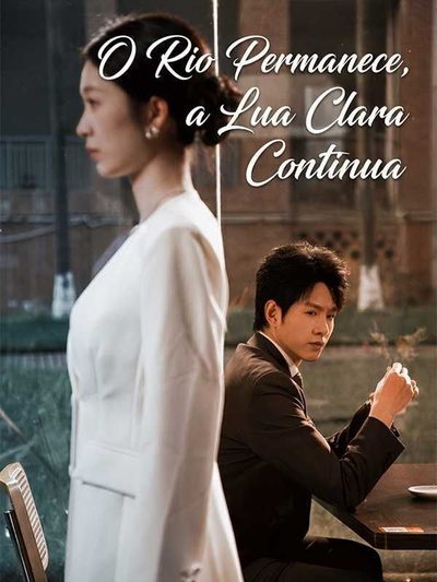 Capa da minisserie O Rio Permanece, a Lua Clara Continua