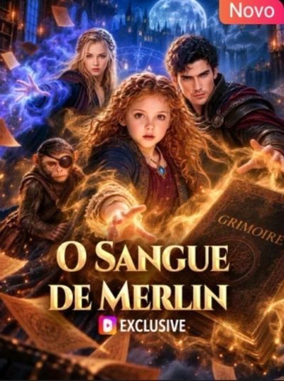 Capa da minisserie O Sangue de Merlin