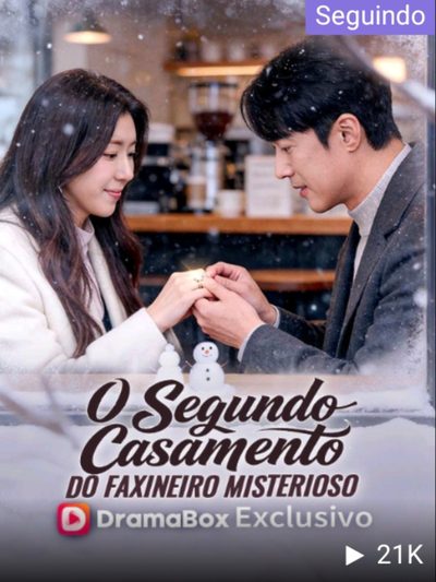Capa da minisserie O Segundo Casamento do Faxineiro Misterioso