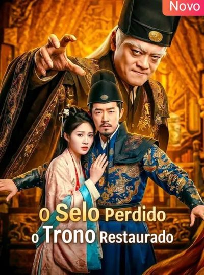 Capa da minisserie O Selo Perdido, o Trono Restaurado