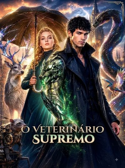 Capa da minisserie O Veterinário Supremo