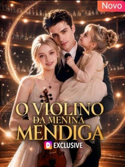 Capa da minisserie O Violino da Menina Mendiga