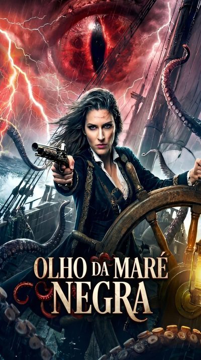 Capa da minisserie Olho da Maré Negra