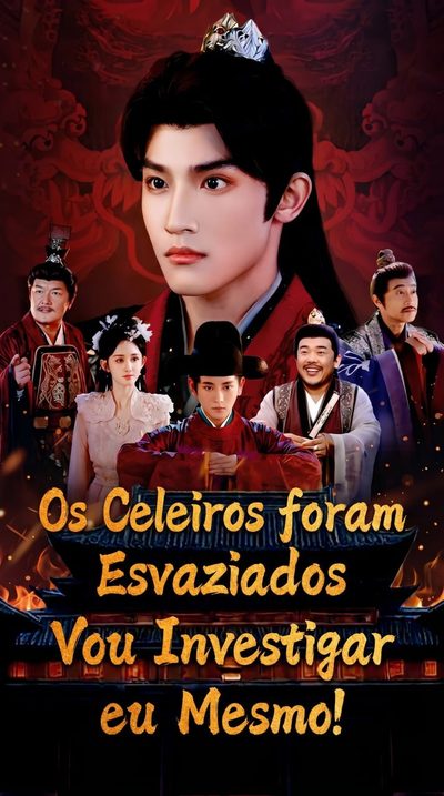 Capa da minisserie Os Celeiros Foram Esvaziados Vou Investigar Eu Mesmo!