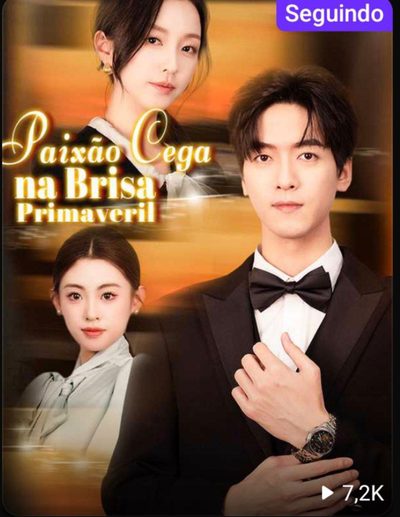 Capa da minisserie Paixão Cega na Brisa Primaveril