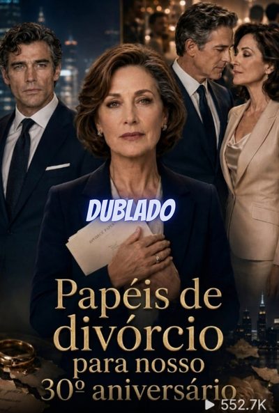 Capa da minisserie Papéis de Divórcio para Nosso 30° Aniversário