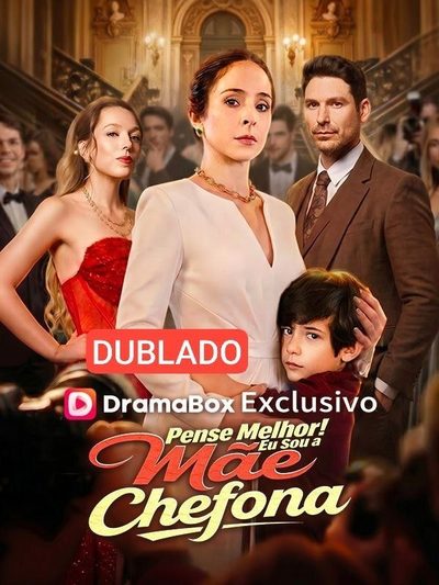 Capa da minisserie Pense Melhor Eu Sou a Mãe Chefona Pense Bem Eu, a Chefe Disfarçada com Meu Filhi