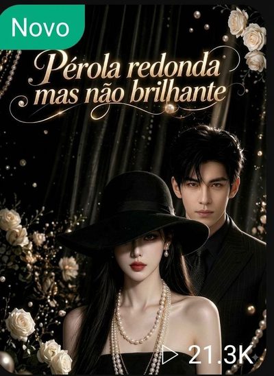 Capa da minisserie Pérola Redonda Mas Não Brilhante -