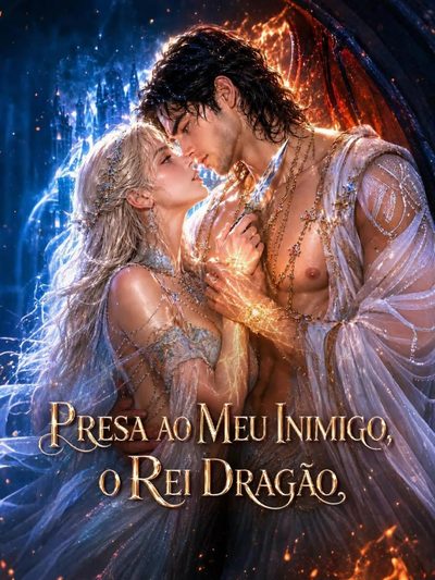Capa da minisserie Presa ao Meu Inimigo o Rei Dragão