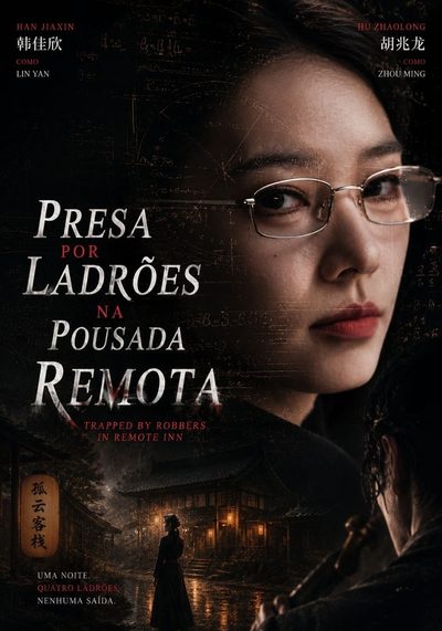 Capa da minisserie Presa por Ladrões na Pousada Remota