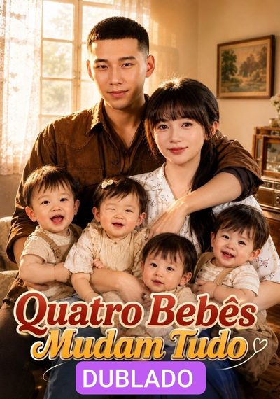Capa da minisserie Quatro Bebês Mudam Tudo