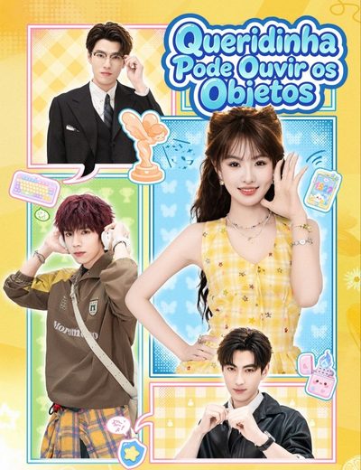 Capa da minisserie Queridinha Pode Ouvir os Objetos Ouço Objetos e Sou a Favorita de Todos
