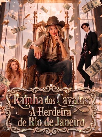 Capa da minisserie Rainha dos Cavalos: a Herdeira de Rio de Janeiro