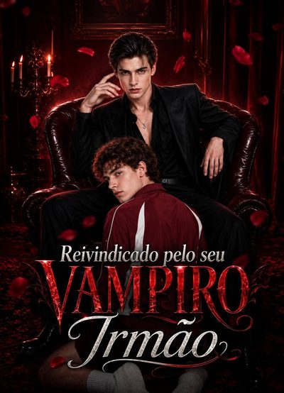 Capa da minisserie Reivindicado Pelo Seu Irmão Vampiro - Lgbt Bl