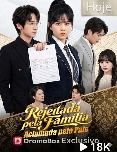 Capa da minisserie Rejeitada Pela Família Aclamada Pelo País
