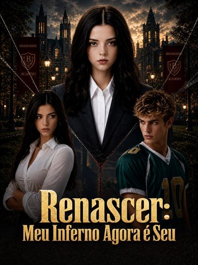 Capa da minisserie Renascer Meu Inferno Agora É Seu -