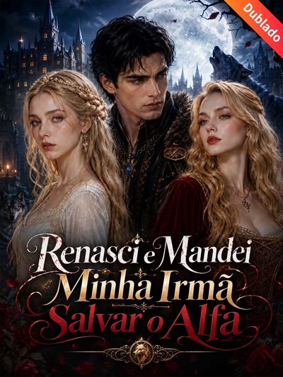 Capa da minisserie Renasci e Mandei Minha Irma Salvar o Alfa -