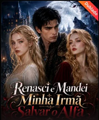 Capa da minisserie Renasci e Mandei Minha Irmã Salvar o Alfa -