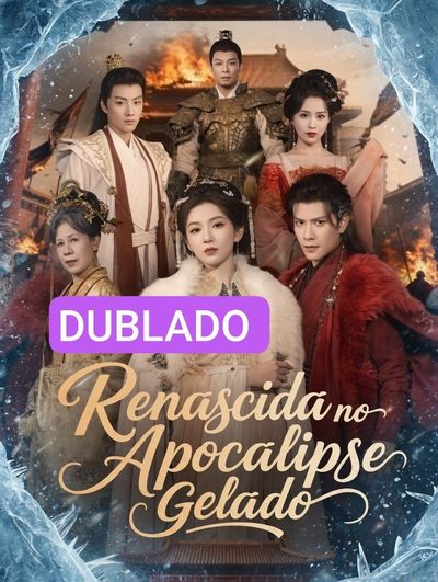 Capa da minisserie Renascida no Apocalipse Gelado dublado