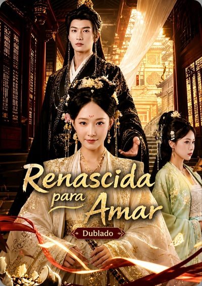 Capa da minisserie Renascida para Amar Amor Depois da Dor
