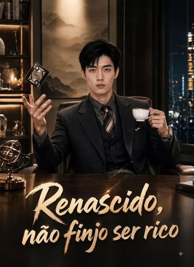 Capa da minisserie Renascido Não Finjo Ser Rico -