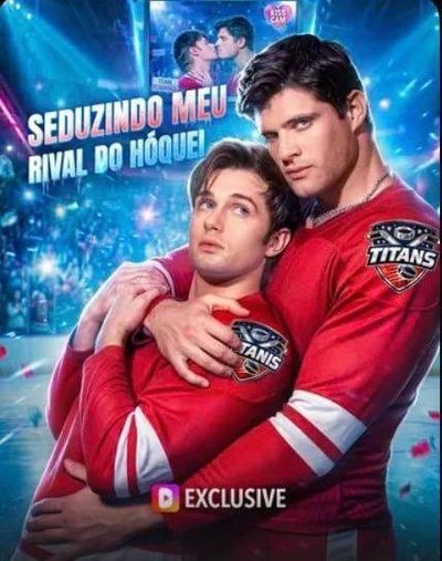 Capa da minisserie Seduzindo Meu Rival do Hóquei Bl