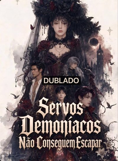 Capa da minisserie Servos Demoníacos Não Conseguem Escapar