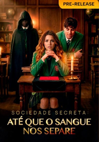 Capa da minisserie Sociedade Secreta Até que o Sangue nos Separe