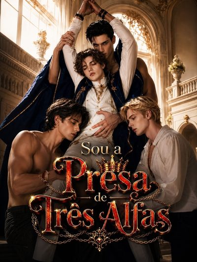 Capa da minisserie Sou a Presa de Três Alfas