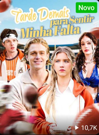 Capa da minisserie Tarde Demais para Sentir Minha Falta