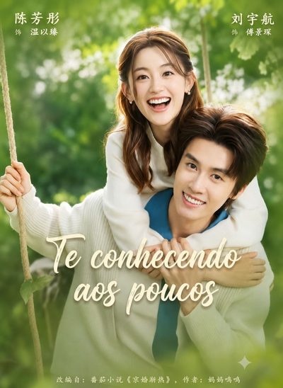 Capa da minisserie Te Conhecendo aos Poucos Conhecendo Você Lentamente Conhecendo Você aos Poucos