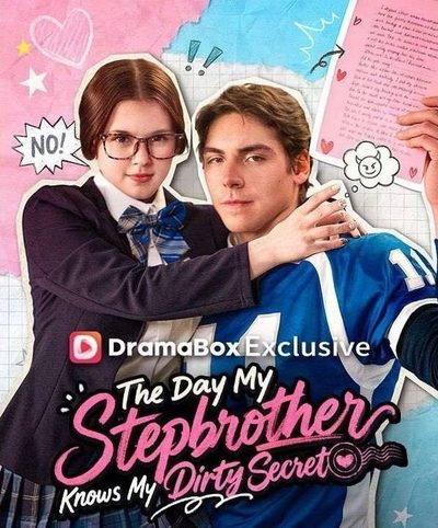 Capa da minisserie The Day My Stepbrother Knows My Dirty Secret - o Dia em que Meu Meio-irmão Descobre Meu Segredo Sujo