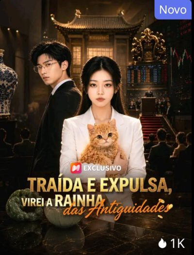 Capa da minisserie Traída e Expulsa, Virei a Rainha das Antiguidades