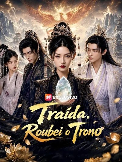 Capa da minisserie Traída Roubei o Trono