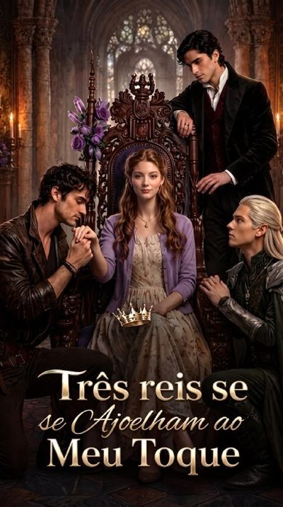 Capa da minisserie Três Reis Se Ajoelham ao Meu Toque.