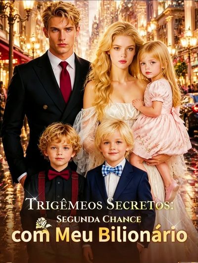 Capa da minisserie Trigêmeos Secretos: Segunda Chance com Meu Bilionário