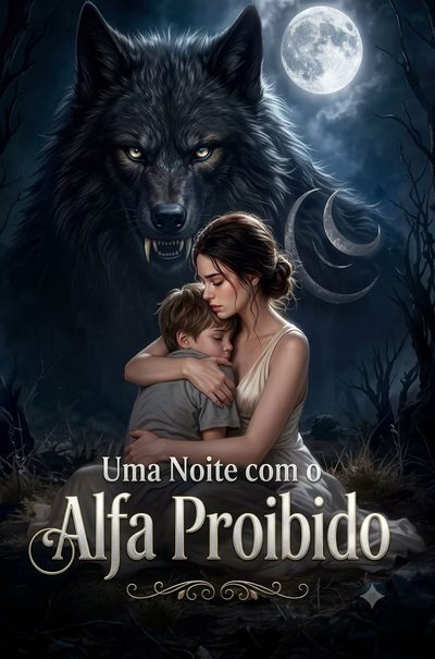 Capa da minisserie Uma Noite com o Alfa Proibido