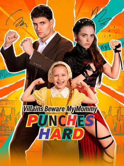 Capa da minisserie Vilões, Cuidado: Minha Mamãe Bate Forte Villains Beware My Mommy Punches Hard