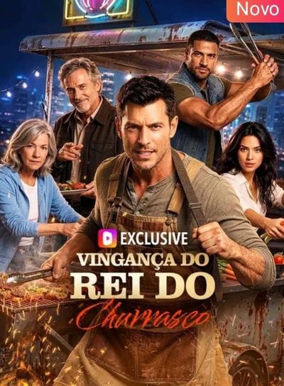 Capa da minisserie Vingança do Rei do Churrasco