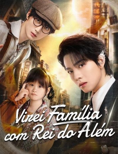 Capa da minisserie Virei Família com Rei do Além