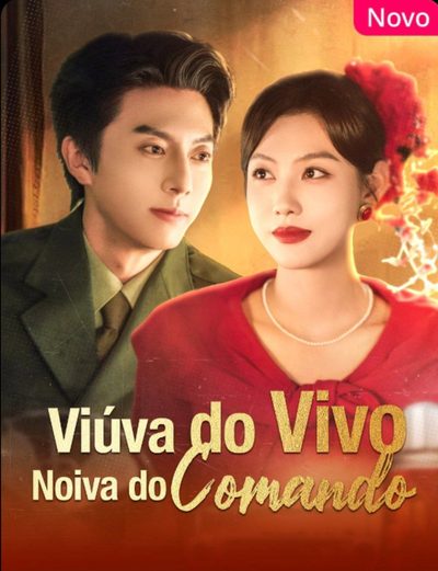 Capa da minisserie Viúva do Vivo Noiva do Comandante