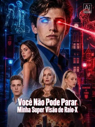 Capa da minisserie Você Não Pode Parar a Minha Super Visão de Raio-x